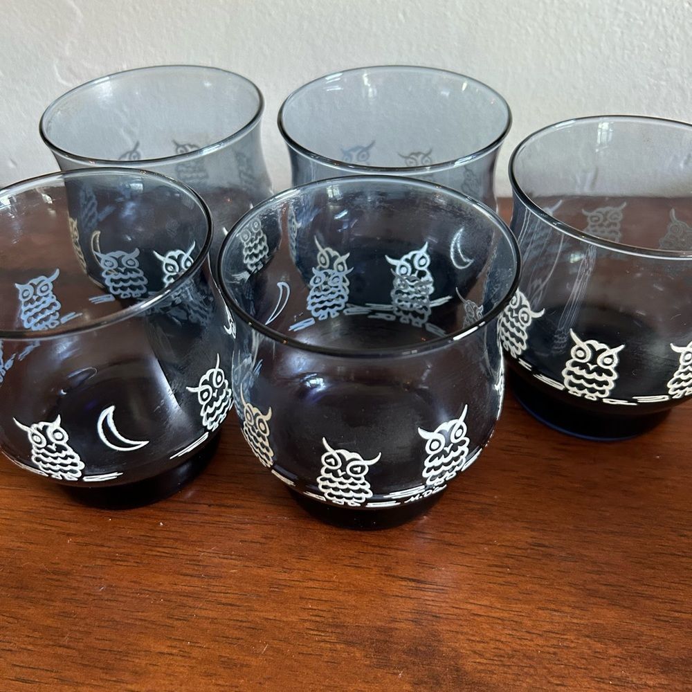 VINTAGE MCM Libby Owl Moon Glasses